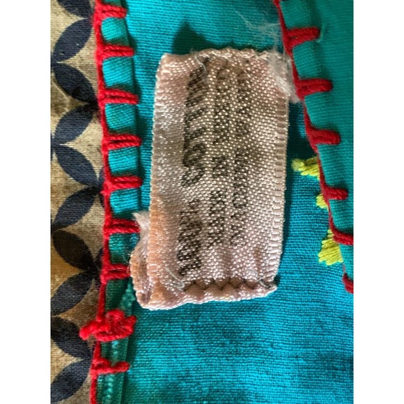 Vintage Mexican Fiesta Dress Sz Small -Med. Cotton 1960’s - Picture 4 of 11